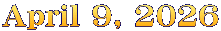 April 9, 2026