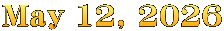 May 12, 2026
