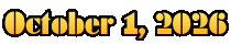 October 1, 2026